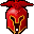 Sprite de a demon helmet