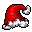 Sprite de a santa hat
