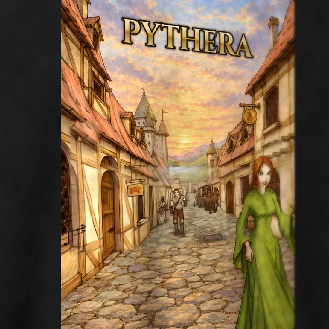 Camiseta Tibia Rua 7.4 · Pythera, estampa de lado