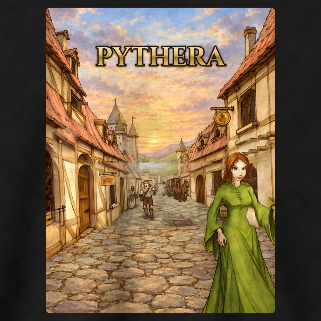 Camiseta Tibia Rua 7.4 · Pythera, estampa de perto